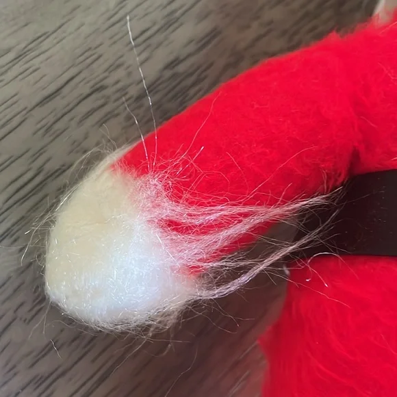 Vintage Santa Claus With Blow Mold Face and Plays Jingle Bells - Picture 12 of 13